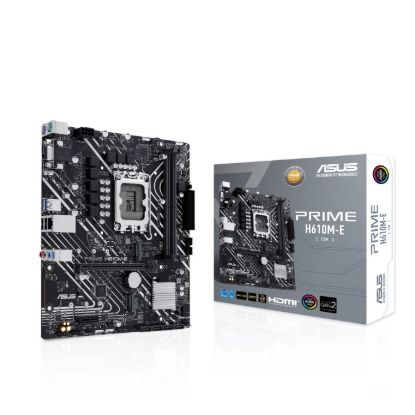 Obrázek ASUS MB Sc LGA1700 PRIME H610M- E- CSM, Intel H610, 2xDDR5, 1xDP, 1xHDMI, 1xVGA, mATX