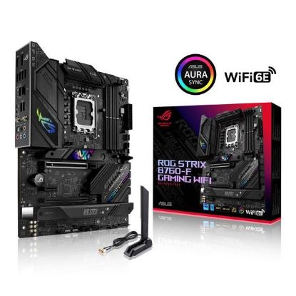 Obrázek ASUS MB Sc LGA1700 ROG STRIX B760- F GAMING WIFI, Intel B760, 4xDDR5, 1xDP, 1xHDMI, WI- FI