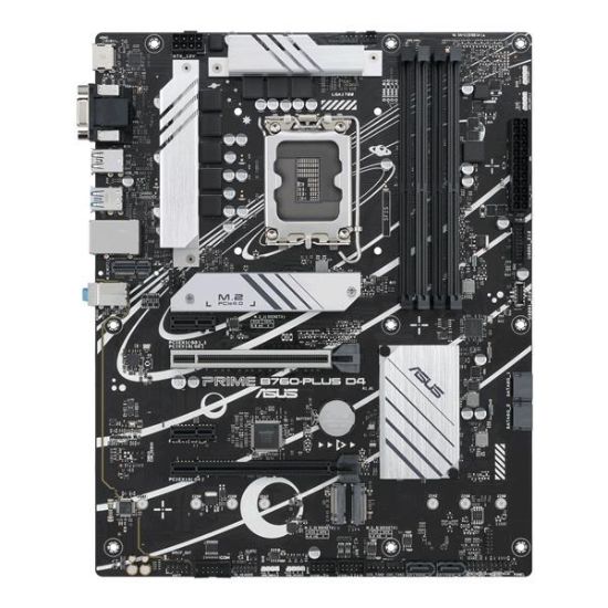 Obrázek ASUS MB Sc LGA1700 PRIME B760- PLUS D4, Intel B760, 4xDDR4, 1xDP, 1xHDMI, 1xVGA
