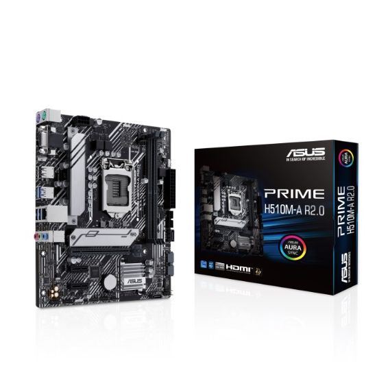 Obrázek ASUS MB Sc LGA1200 PRIME H510M- A R2.0, Intel H470, 2xDDR4, 1xDP, 1xHDMI, 1xVGA, mATX
