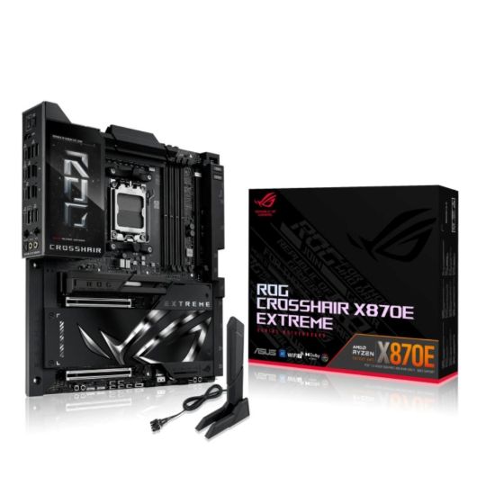 Obrázek ASUS MB Sc AM5 ROG CROSSHAIR X870E EXTREME, AMD X870, 4xDDR5, 1xHDMI, 2xThunderbolt, WiFi, E- ATX