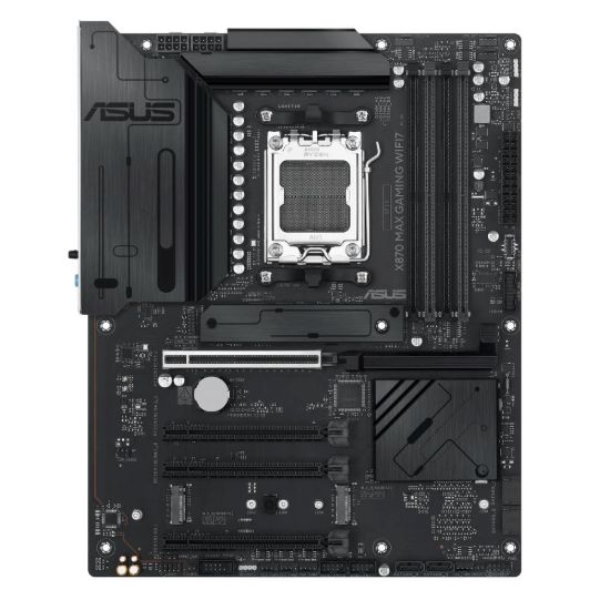 Obrázek ASUS MB Sc AM5 X870 MAX GAMING WIFI7, AMD X870, 4xDDR5, 2xThunderbolt, 1xHDMI, WiFi