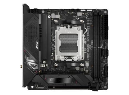 Obrázek ASUS MB Sc AM5 ROG STRIX B650E- I GAMING WIFI, AMD B650, 2xDDR5, 1xHDMI, WI- FI, mini- ITX
