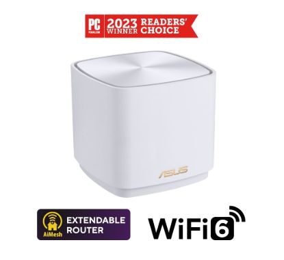 Obrázek ASUS ZenWiFi XD5 1- pack Wireless AX3000 Dual- band Mesh WiFi 6 System, white