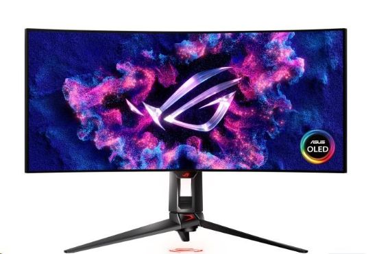 Obrázek ASUS LCD 34" ROG Swift OLED PG34WCDM 3440x1440 450cd 2ms, HDMI, DP, USB, USB- C