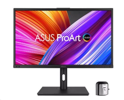 Obrázek ASUS LCD 27” PA27DCE- K ProArt 3840x2160 4K OLED, 99% DCI- P3, HDR- 10, USB- C PD 80W, 3xHDMI, DP, REPRO, Hardware Calibratio