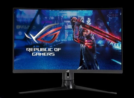 Obrázek ASUS LCD 31.5" XG32WCS ROG Strix 2560x1440 Curved 180Hz 1ms (GTG) Fast VA USB Type- C FreeSync HDR