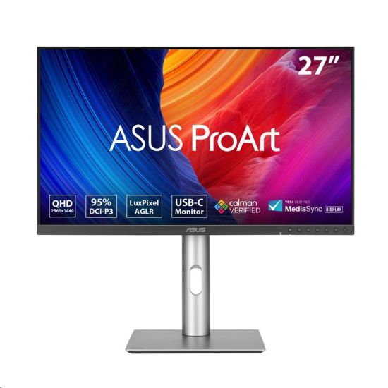 Obrázek ASUS LCD 27" PA278CFRV 2560x1440 ProArt IPS QHD 95% DCI- P3 100Hz USB- C PD 96W VESA