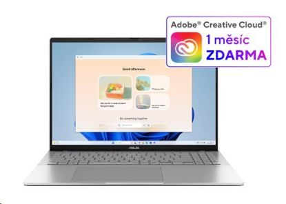 Obrázek ASUS NTB Vivobook S16 (S3607CA- RP006W), Ultra 7 255H, 16" 1920x1200, 16GB, 1TB SSD, Intel, W11 Home, Silver