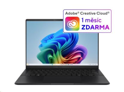 Obrázek ASUS NTB Vivobook S 14 (M5406KA- OLED108X), AI 7 350, 14.0" 1920x1200, 24GB, 1TB SSD, AMD Radeon, W11 Pro, Neutral Black