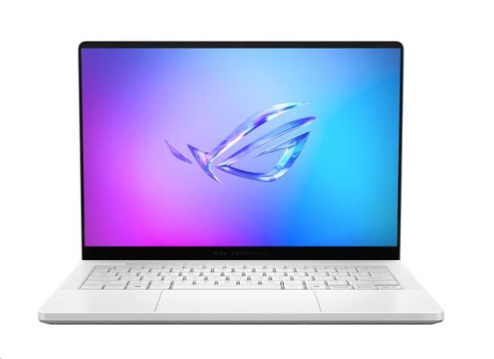 Obrázek ASUS NTB ROG Zephyrus G14 (GA403WW- NEBULA104X), AI 9 HX 370, 14" 2880 x 1800, 32GB, 1TB SSD, Radeon+RTX, W11 Pro, White