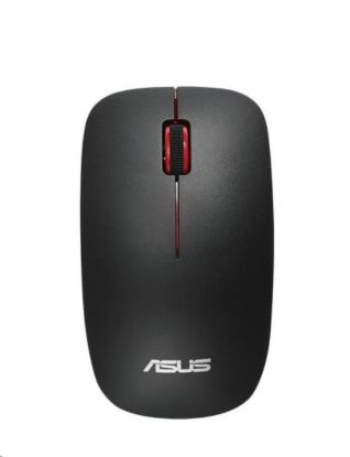 Obrázek ASUS WT300 Bezdrátová myš, černá/ červená