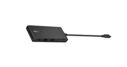 Obrázek ASUS DC201 Dual 4K USB- C Dock, male: USB- C; female: HDMI, USB- A/ C, RJ- 45, PowerDelivery: 100W