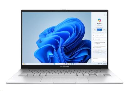 Obrázek ASUS NTB Zenbook S 14 OLED (UX5406SA- OLED227X), Ultra 7- 155H, 14" 2880 x 1800, 32GB, 1TB SSD, Intel Arc, W11 Pro, White