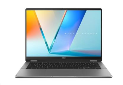 Obrázek ASUS NTB Vivobook 14 Flip (TP3407SA- OLED003W), Ultra 5- 226V, 14" 1920 x 1200, 16GB, 512GB SSD, Intel Arc, W11 Home, Gray
