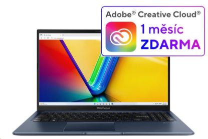 Obrázek ASUS NTB Vivobook 15 (M1502YA- NJ586W), R7- 5825U, 15.6" 1920 x 1080, 16GB, 1TB SSD, Radeon, W11 Home, Blue