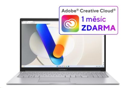 Obrázek ASUS NTB Vivobook 15 (X1504VA- NJ1717W), i5- 1334U, 15.6" 1920 x 1080, 16GB, 512GB SSD, Iris X, W11 Home, Silver