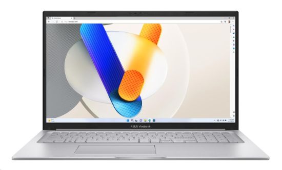 Obrázek ASUS NTB Vivobook 17 (X1704VA- AU527W), i5- 1334U, 17.3" 1920x1080, 16GB, 1TB SSD, Intel Iris, W11 Home, Cool Silver