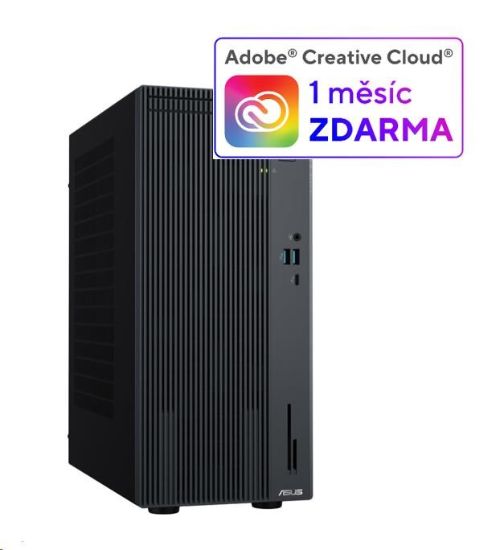 Obrázek ASUS PC Desktop ExpertCenter P500 Mini Tower (P500MV- 13420H255X), i5- 13420H, 15L, 16GB, 512GB SSD, UHD, W11 Pro, Gray