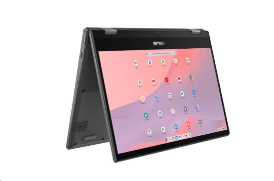Obrázek ASUS NTB Chromebook CM14 Flip (CM1402FM2A- EC0134), MTK- 520, 14" 1920 x 1080, 8GB, 128GB eMMC, Mali- G52, Chrome OS, Gray