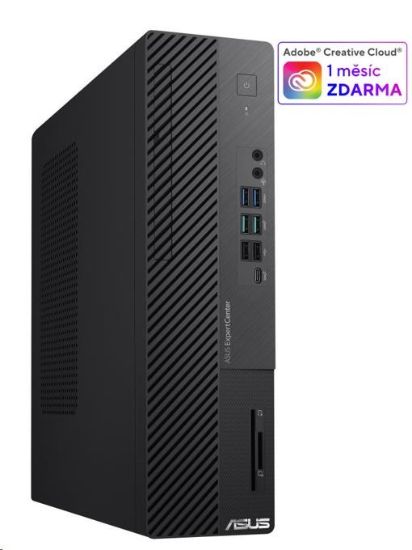 Obrázek ASUS PC Desktop ExpertCenter D7 (D700SEES- 313100036X), i3- 13100, 16GB, 512GB SSD, N/ A, W11 Pro, Black