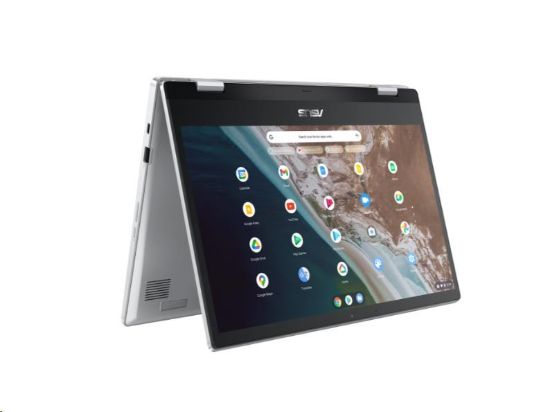 Obrázek ASUS NTB Chromebook Flip CX1 (CX1400FKA-EC0077), N5100, 14" 1920 x 1080, 8GB, 128GB SSD, UHD, ChromeEDU,Sil.-bazar