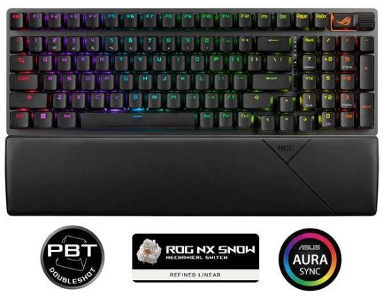 Obrázek ASUS klávesnice ROG STRIX SCOPE II 96 WL/ NXSW/ US/ PBT