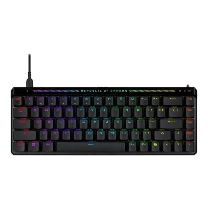 Obrázek ASUS Klávesnice ROG FALCHION ACE HFX, Mechanická, Magnetický switch, USB, US, černá