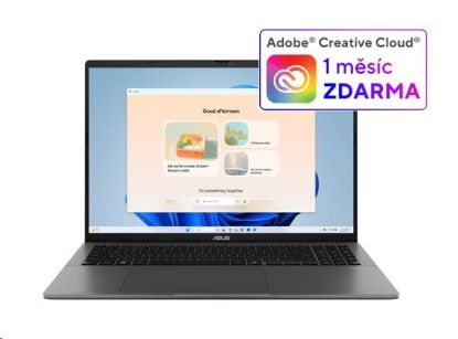 Obrázek ASUS NTB Vivobook S16 (S3607VA- RP081W), i5- 13420H, 16" 1920x1200, 16GB, 512GB SSD, UHD, W11 Home, Matte Gray