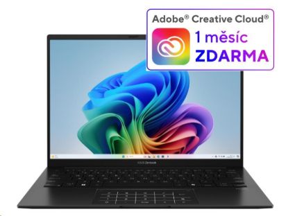 Obrázek ASUS NTB Zenbook 14 (UM3406KA- OLED169W), AI 7 350, 14" 1920x1200 OLED, 32GB, 1TB SSD, Radeon, W11 Home, Jade Black
