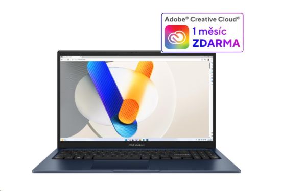 Obrázek ASUS NTB Vivobook 15 (X1504VA- NJ2497W), i3- 1315U, 15.6" FHD, 8GB, 512GB SSD, Intel, W11 Home, Quiet Blue