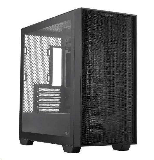Obrázek BAZAR - ASUS case A21 TG CASE, Mini Tower, černá - Poškozený obal (Komplet)
