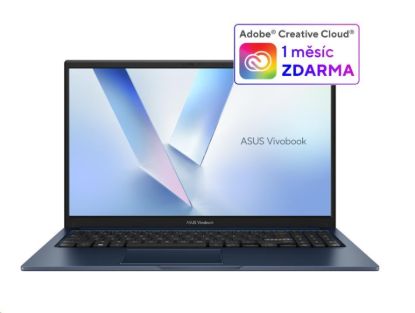 Obrázek ASUS NTB Vivobook 15 (X1504VA- BQ3696W), i3- 1315U, 15.6" FHD, 16GB, 512GB SSD, Intel, W11 Home, Quiet Blue