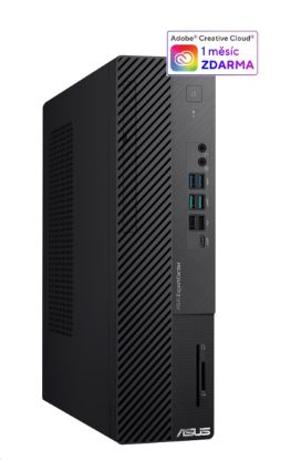 Obrázek ASUS PC Desktop ExpertCenter D7 SFF (D700SEES- 313100053X), i3- 13100, 9L, 16GB, 512GB SSD, UHD 730, W11 Pro, Black