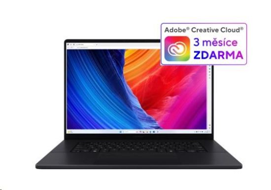 Obrázek ASUS NTB ProArt P16 (H7606WR- OLED022X), AI 9 HX 370, 16" 4K OLED, 64GB, 2TB SSD, Radeon 890M+RTX 5070Ti, W11P, Black