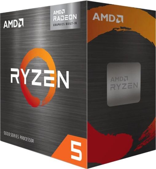 Obrázek CPU AMD RYZEN 5 5600G, 6- core, 3.9GHz, 16MB cache, 65W, socket AM4, VGA RX Vega 7, BOX