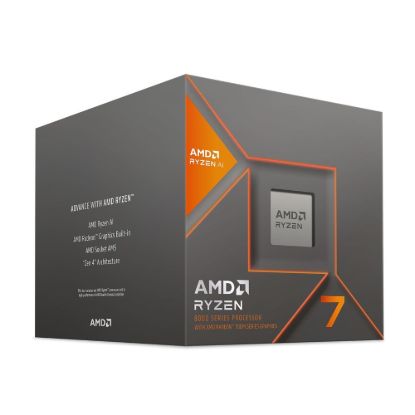 Obrázek CPU AMD RYZEN 7 8700G, 8- core, až 5.1GHz, 24MB cache, 65W, AMD Radeon 780M Graphics, socket AM5, BOX