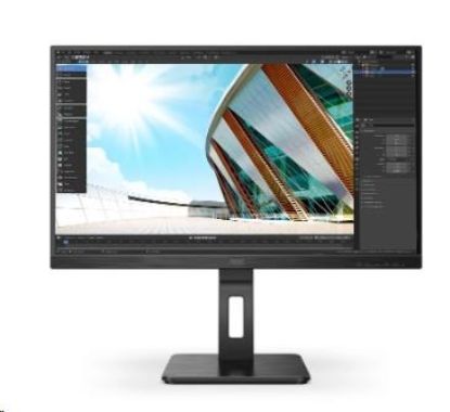 Obrázek AOC MT IPS LCD WLED 27" 27P2Q - IPS panel, 1920x1080, D- Sub, DVI, HDMI, DP, USB, repro, pivot