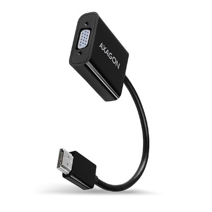 Obrázek AXAGON RVH- VGAN, HDMI - > VGA redukce / adaptér, FullHD, audio výstup, micro USB nap. konektor