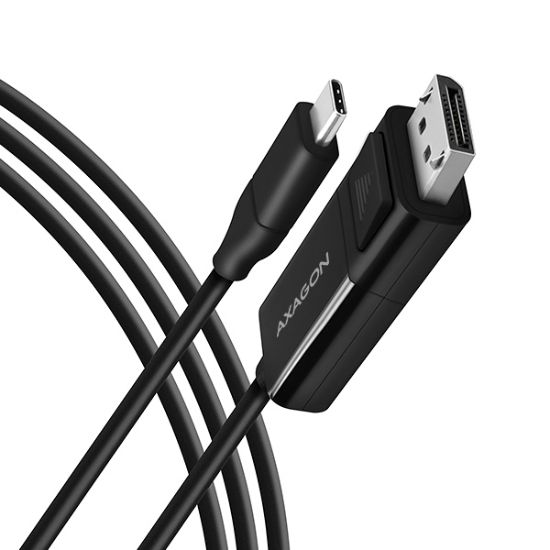 Obrázek AXAGON RVC- DPC, USB- C - > DisplayPort redukce / kabel 1.8m, 4K/ 60Hz