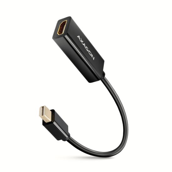 Obrázek AXAGON RVDM- HI14N, Mini DisplayPort - > HDMI 1.4 redukce / adaptér, 4K/ 30Hz