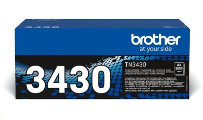 Obrázek BROTHER Toner TN- 3430 ( HL- L5xxx, HL- L6xxx, DCP/ MFC- L5xxx, DCP/ MFC- L6xxx, 3 000 str. A4)