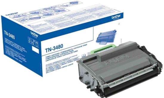 Obrázek BROTHER Toner TN- 3480 ( HL- L5xxx, HL- L6xxx, DCP/ MFC- L5xxx, DCP/ MFC- L6xxx, 8 000 str. A4)