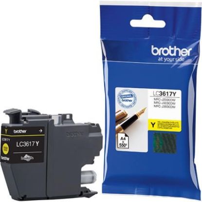 Obrázek BROTHER INK LC- 3617Y žlutý, yellow - 550stran, J2330, J3530, J3930