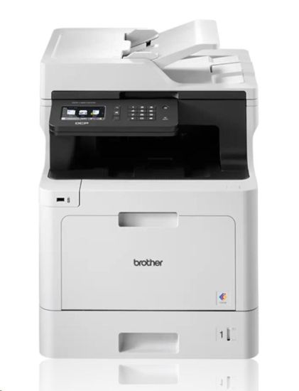 Obrázek BROTHER multifunkce color laserová DCP- L8410CDW - A4, 31ppm 512MB 2400x600 PCL LAN USB WiFi 250l 50ADF, DUPLEX