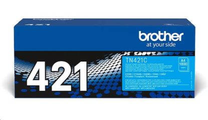 Obrázek BROTHER Toner TN- 421C pro HL- L8260Toner CDW/ HL- L8360CDW/ DCP- L8410CDW, 1.800 stran, Cyan