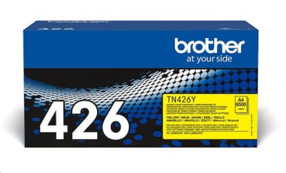 Obrázek BROTHER Toner TN- 426Y pro HL- L8360CDW/ MFC- L8900CDW, 6.500 stran, Yellow