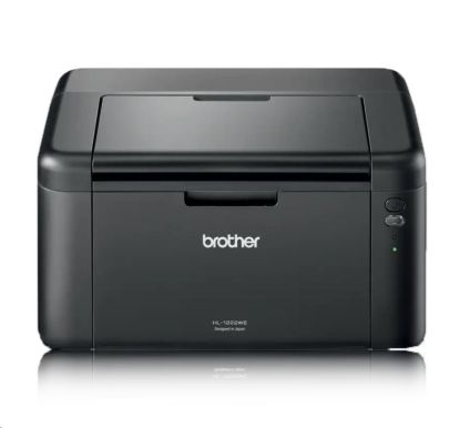 Obrázek BROTHER tiskárna laserová mono HL- 1222WE - A4, 20ppm, 2400x600, 32MB, GDI, USB 2.0, WIFI, 150l, startovací toner 1500str