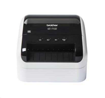 Obrázek BROTHER tiskárna štítků QL- 1110 - 101, 6mm, termotisk, USB, WIFI, BT, LAN, Profesionální Tiskárna Štítků