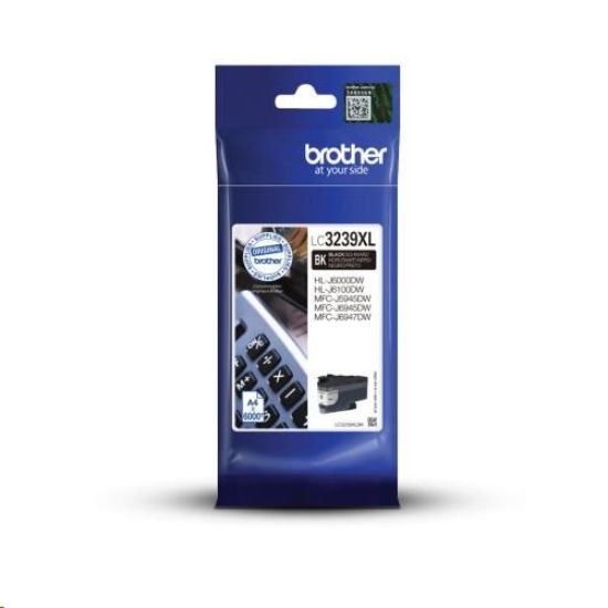 Obrázek BROTHER INK LC- 3239XLBK - black 6000stran - pro MFC- J5945DW, MFC- J6945DW, MFC- J6947DW